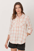 Load image into Gallery viewer, 60514 Double Gauze Flat Shirt: Medium / Grey/Ivory
