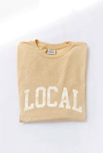 Load image into Gallery viewer, LOCAL Mineral Washed Graphic Top: CREAM / L
