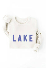 Load image into Gallery viewer, LAKE Graphic Sweatshirt: S / LIGHT BLUE
