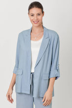 Load image into Gallery viewer, 60642 Rolled Up Sleeve Blazer: Medium / Stone
