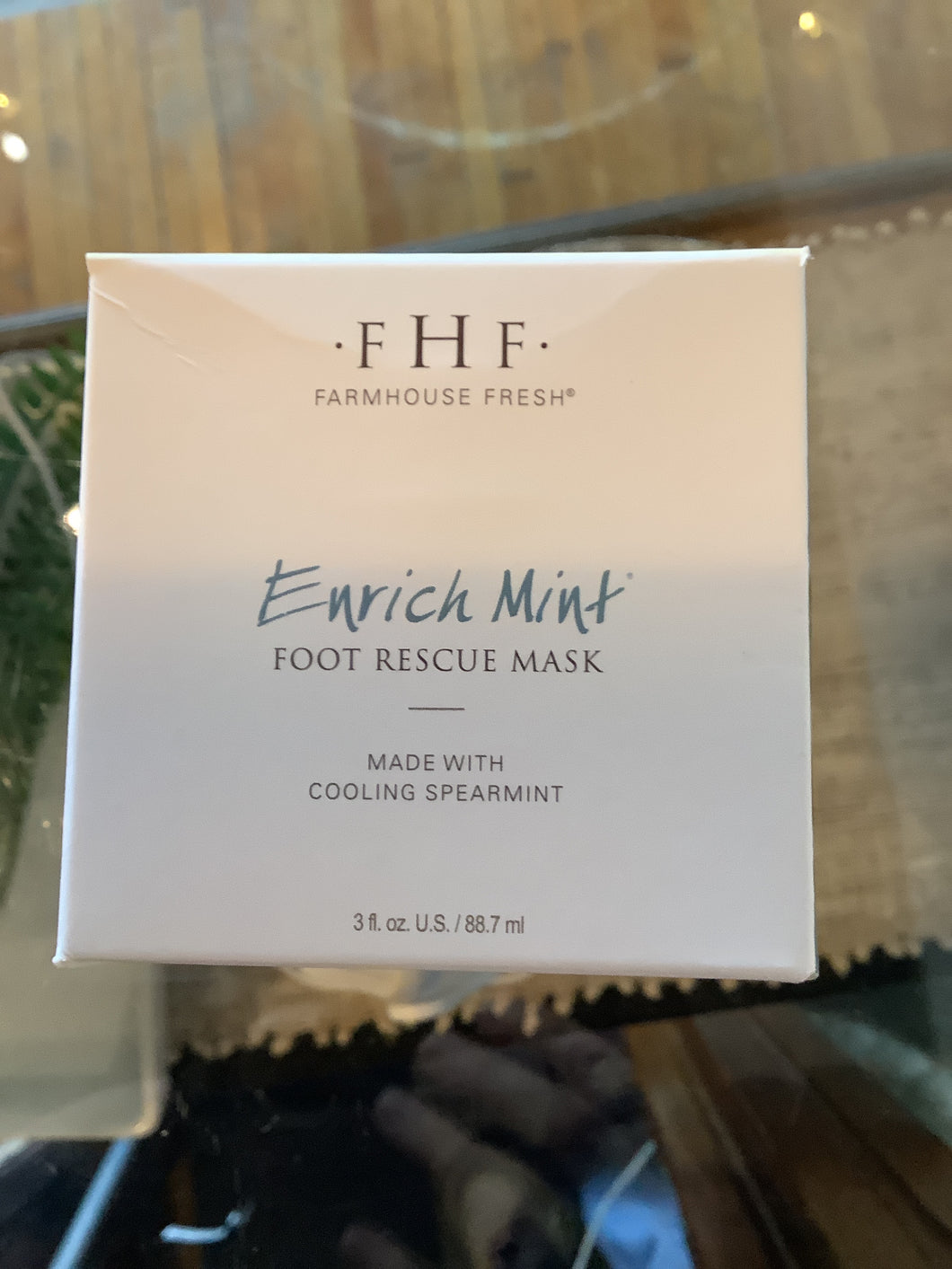 Fhf enrich mint foot rescue mask