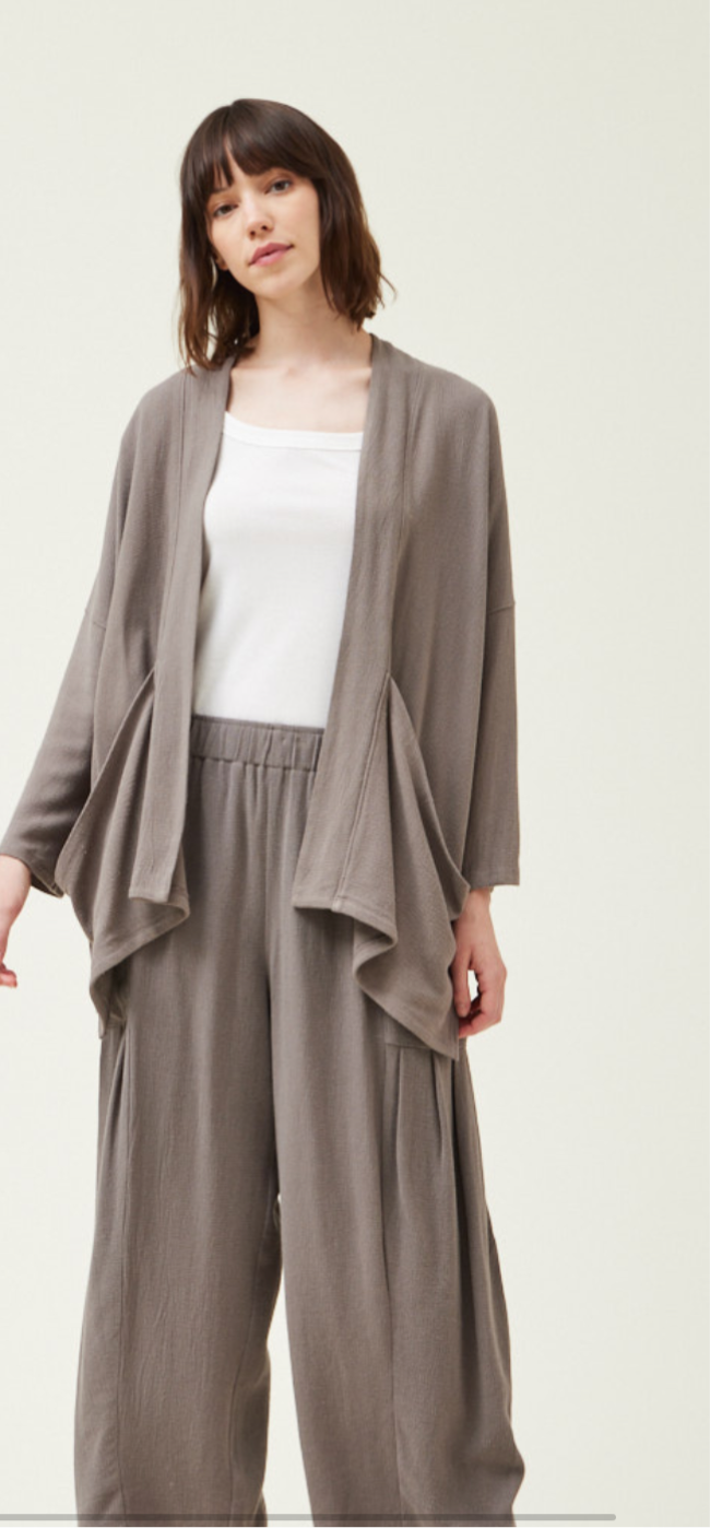 Grade & Gather- Kimono Jacket- Umber