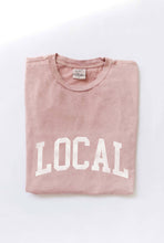 Load image into Gallery viewer, LOCAL Mineral Washed Graphic Top: CREAM / L
