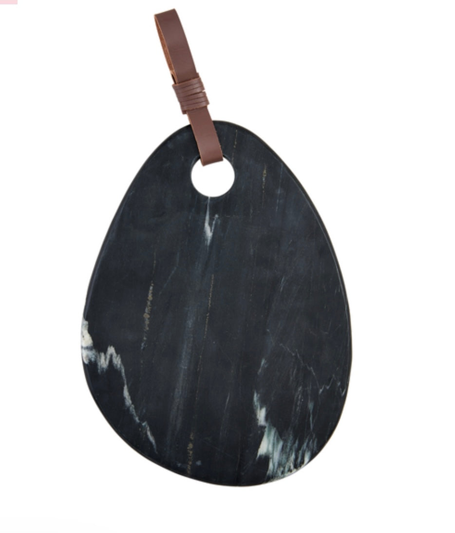 Mudpie- Black Organic Marble Board