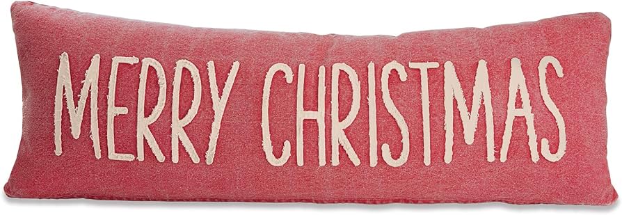 Mudpie Merry Christmas Pillow