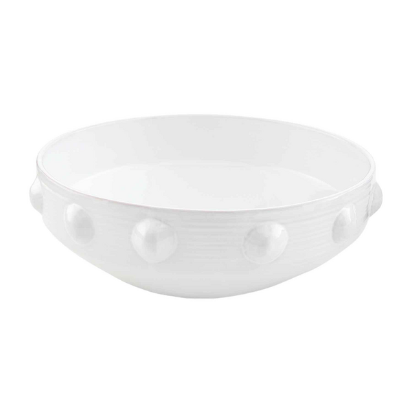 Mudpie BEADED SERVING BOWL