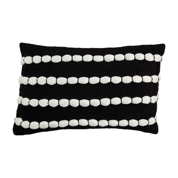 Mudpie LUMBAR TUFTED BAND PILLOW