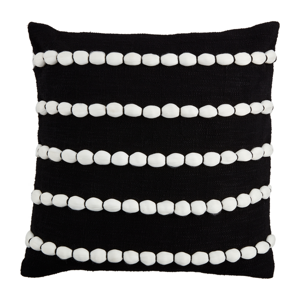 Mudpie Square Tufted Band Pillow