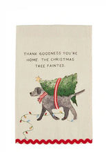 Load image into Gallery viewer, Mudpie Christmas Dog Towel
