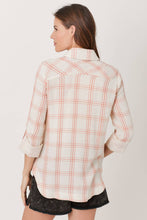 Load image into Gallery viewer, 60514 Double Gauze Flat Shirt: Medium / Grey/Ivory
