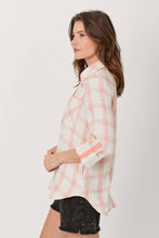 Load image into Gallery viewer, 60514 Double Gauze Flat Shirt: Medium / Grey/Ivory
