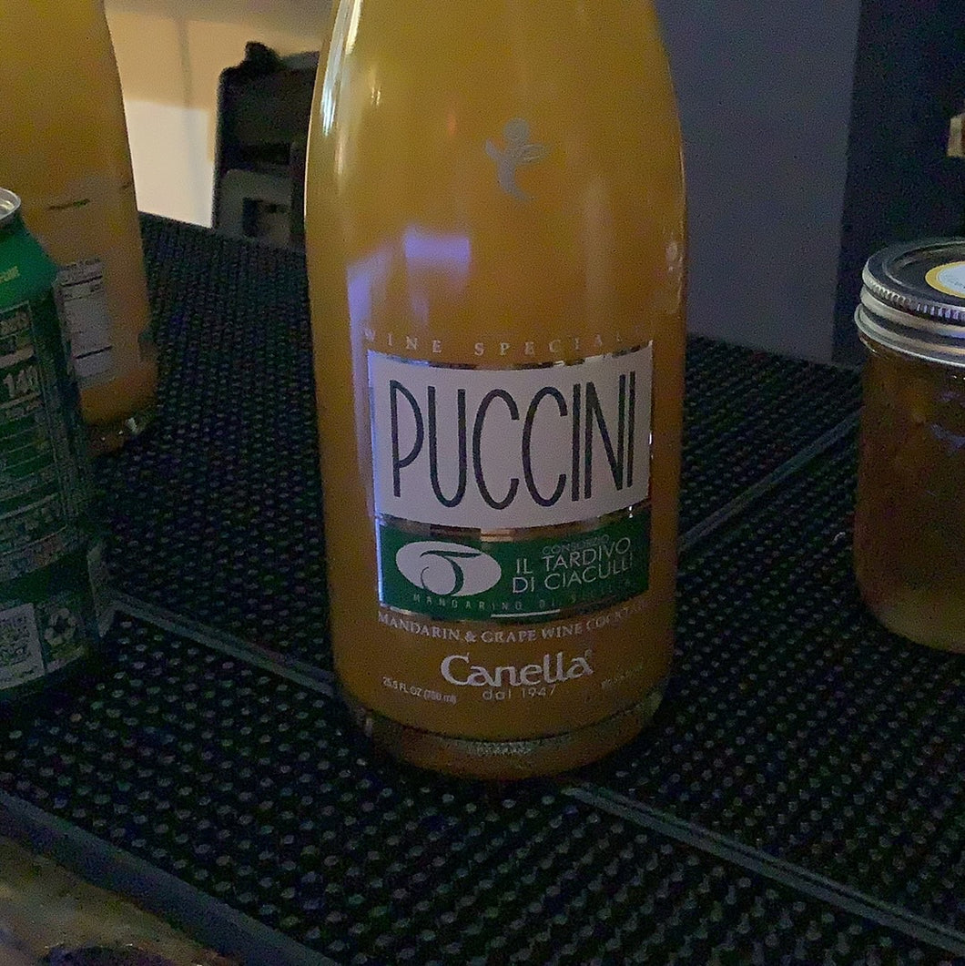 Puccini mimosa bottle