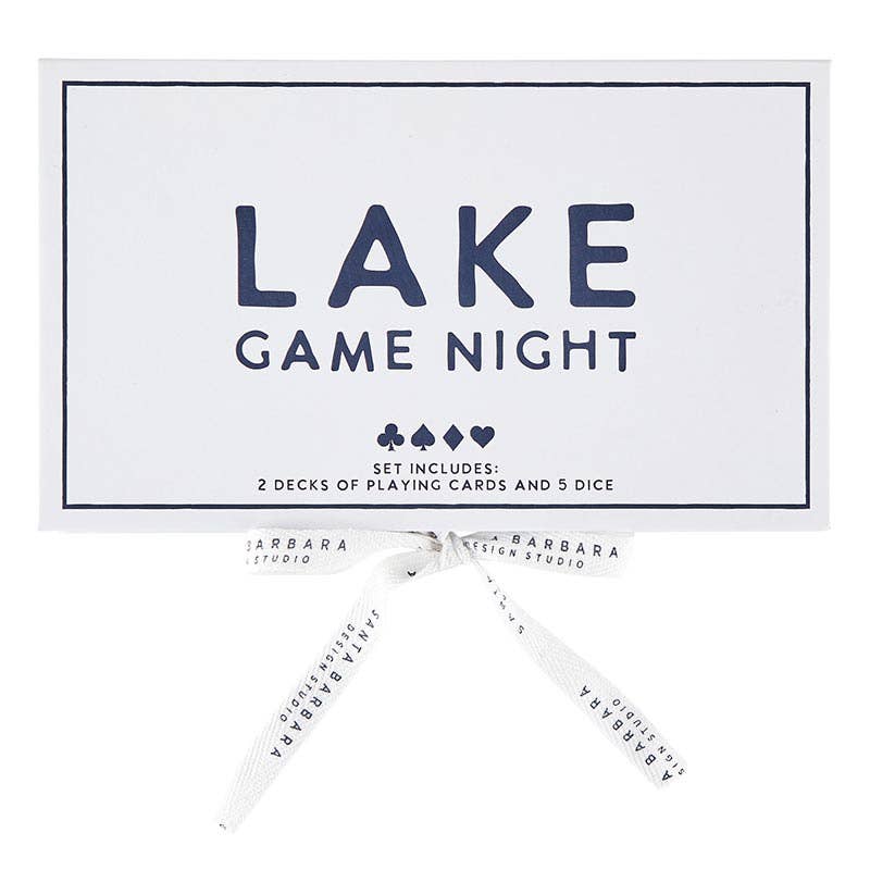 Face to Face Cards + Dice Book Box - Lake Game Night