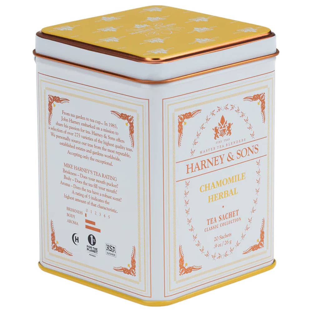 Harney & Sons Chamomile Tea - 20 Sachets per Tin